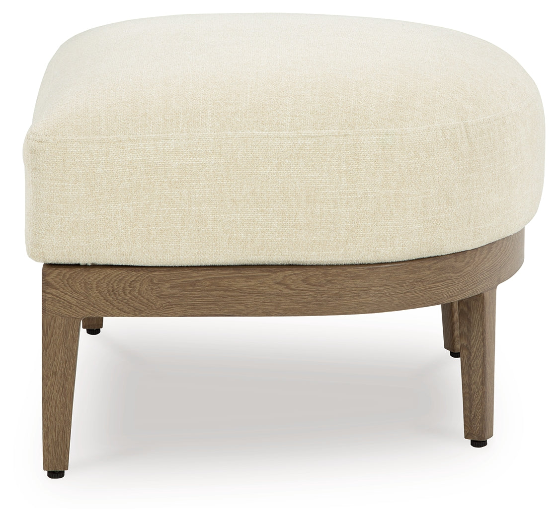 Fabric swatch for Serene Bay outdoor ottoman