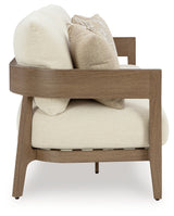 Top down view of coffee table and sofa set