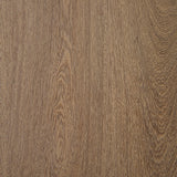 Serene Bay furniture wood-look dark brown finish close-up