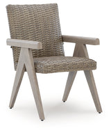 Cliff Beige Trails Outdoor Dining Table and 4 Chairs