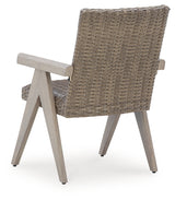 Cliff Beige Trails Outdoor Dining Table and 4 Chairs