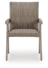 Cliff Beige Trails Outdoor Dining Table and 4 Chairs