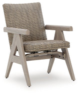 Cliff Trails rocking chair arm detail