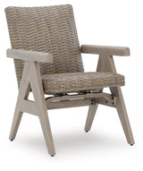Cliff Beige Trails Outdoor Dining Table and 4 Chairs