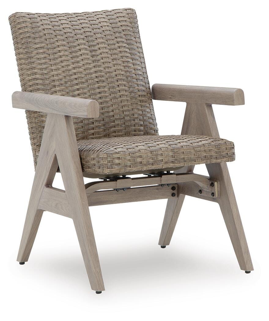 Cliff Beige Trails Outdoor Dining Table and 4 Chairs