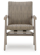 Cliff Beige Trails Outdoor Dining Table and 4 Chairs
