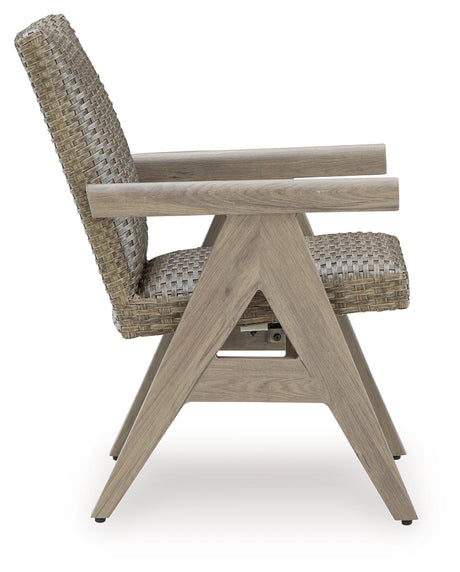 Quick-dry foam cushion on rocking chair