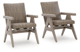 Cliff Trails outdoor rocking chair side angle