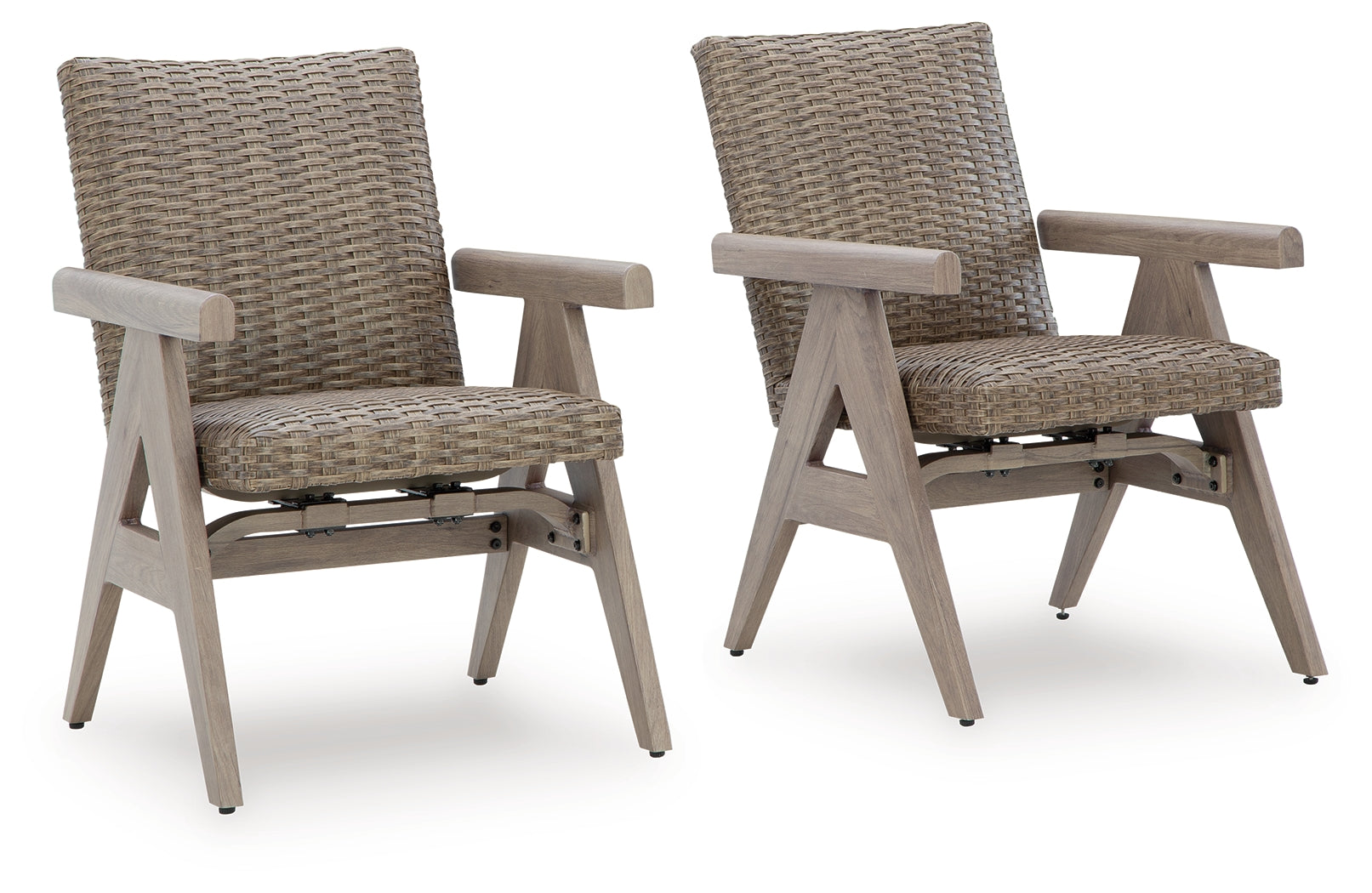 Cliff Trails outdoor rocking chair side angle