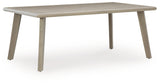 Cliff Beige Trails Outdoor Dining Table and 4 Chairs