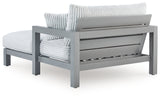 Hurley Park Outdoor Chaise Lounge rear view