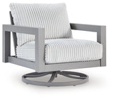 Hurley Gray Park outdoor sofa back view