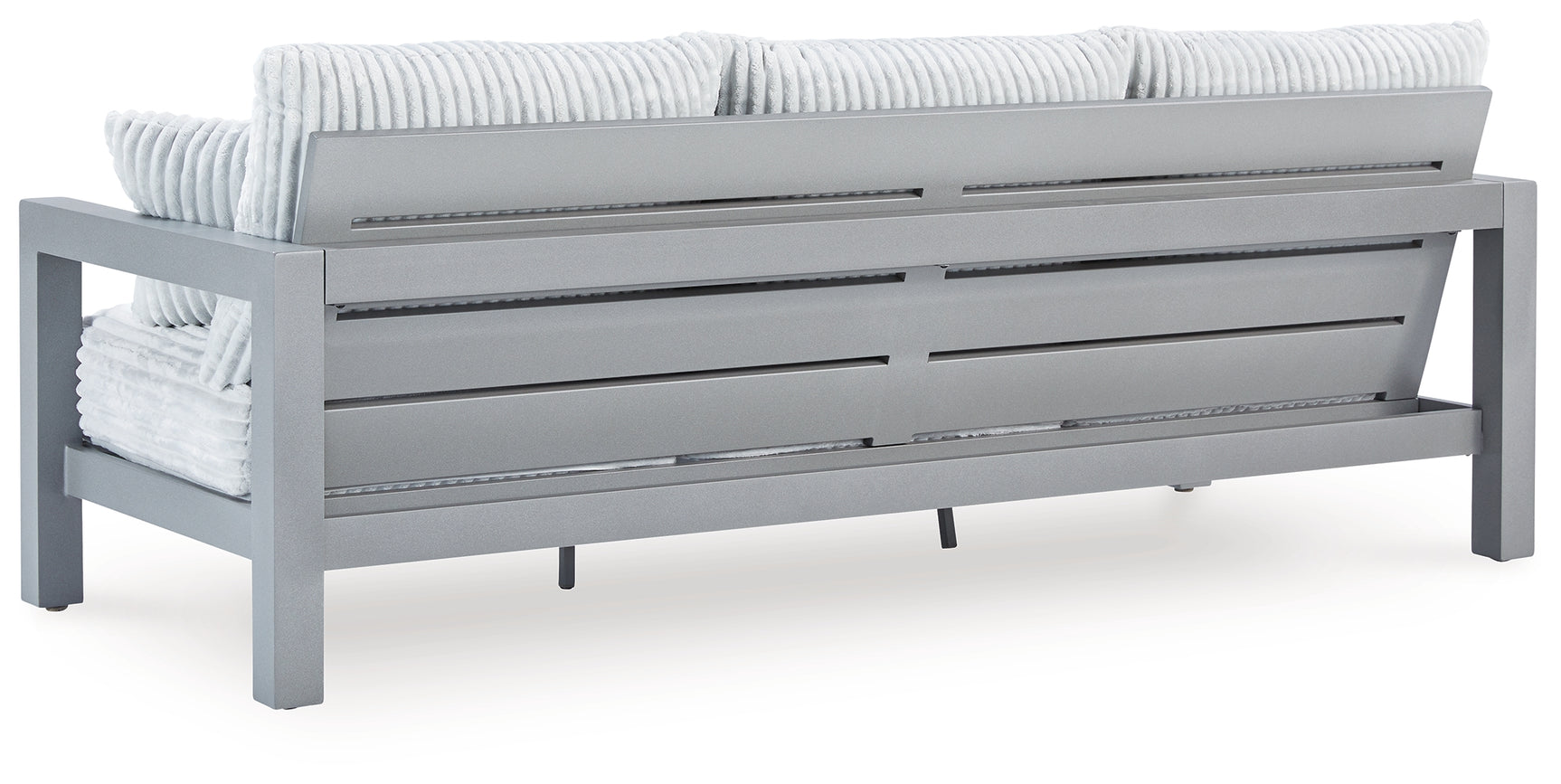 Outdoor loveseat back view