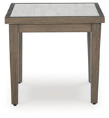 Rainier Ranch Outdoor End Table front view
