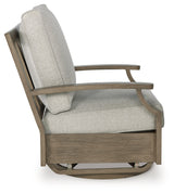 Side view of outdoor chair