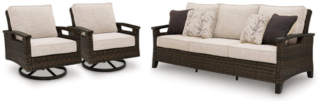 Lounge chair angled side view