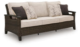 Loveseat angled side view