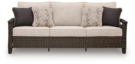 Lounge chair close-up with cushion