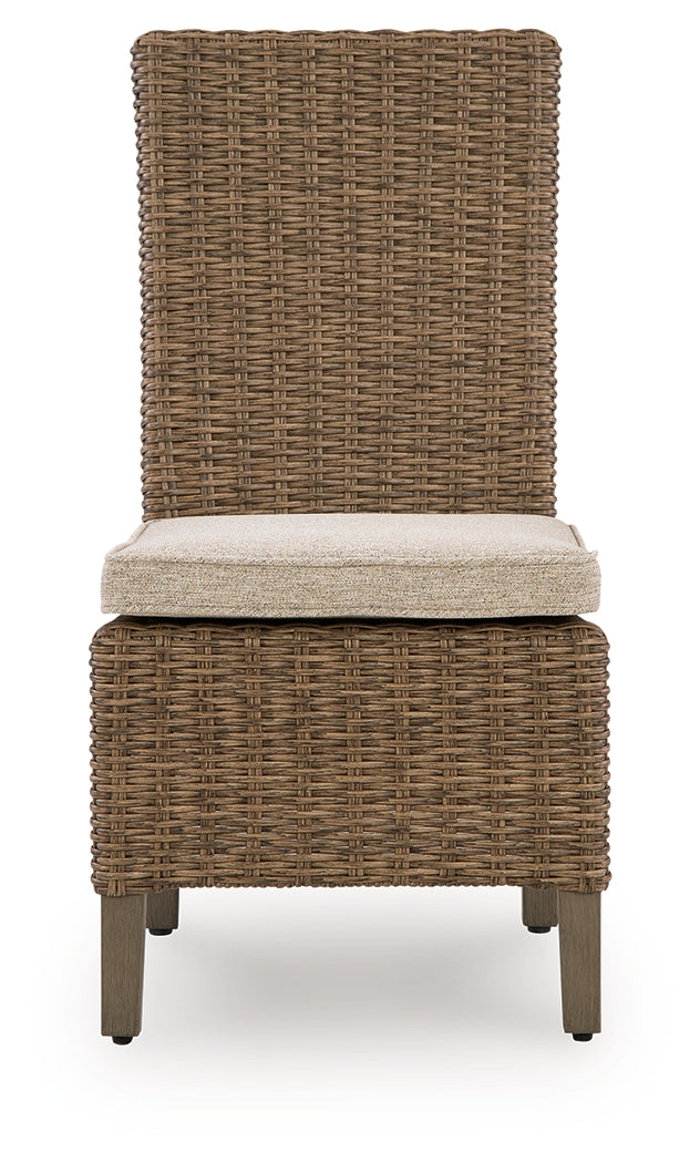 Laguna Beige Heights bench seat front view