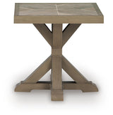 Laguna Heights Outdoor End Table head-on view