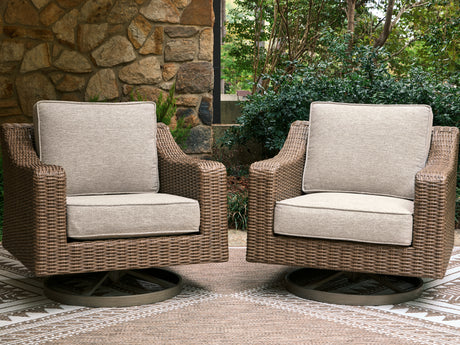 Laguna Heights swivel lounge lounge chair outdoor setting