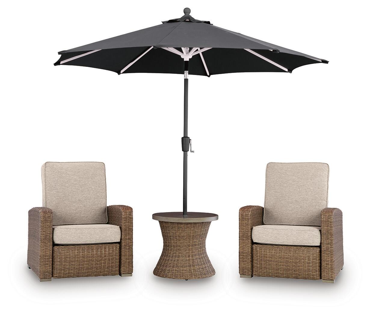 Outdoor seating set eco-friendly frame materials