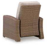 Back view of Laguna Heights Outdoor Recliner