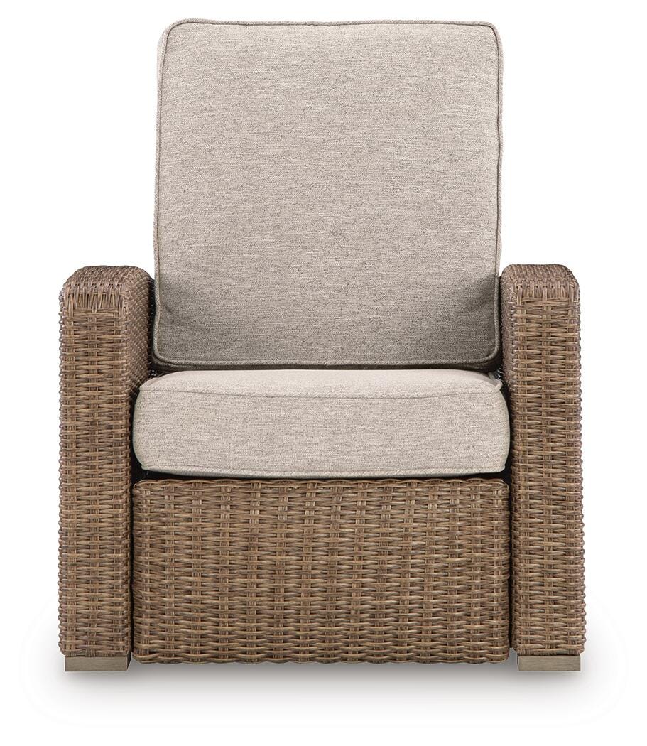 Laguna Heights Outdoor Recliner head-on view
