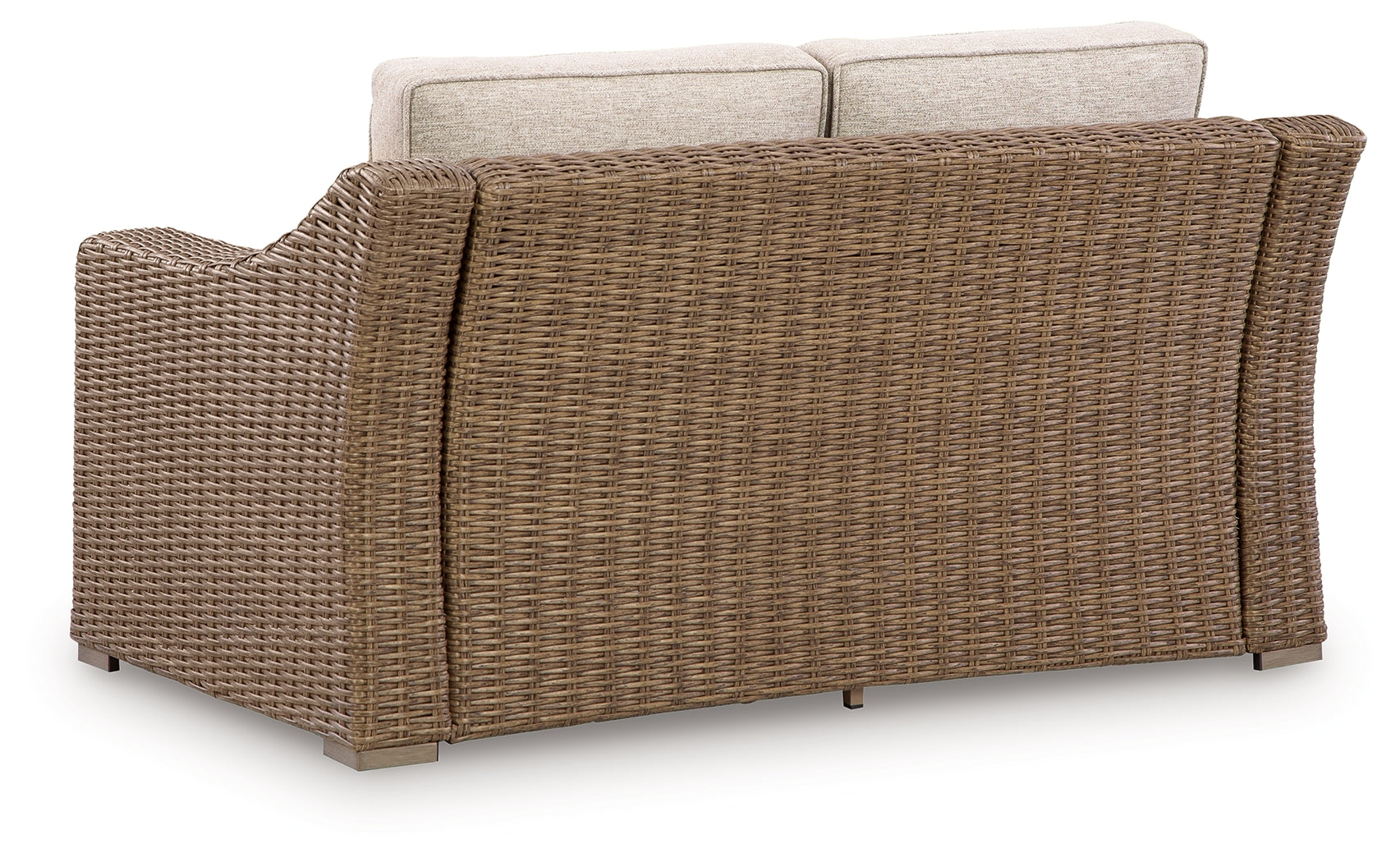Laguna Beige outdoor sofa, head-on