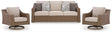 Beige lounge chair from Laguna Heights outdoor set