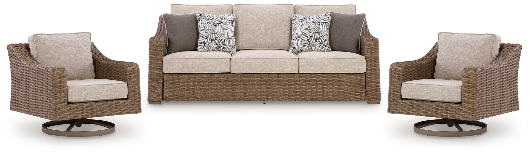 Beige lounge chair from Laguna Heights outdoor set