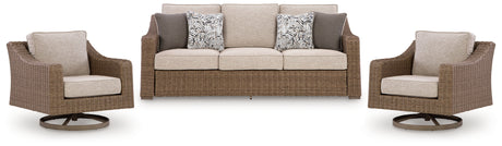 Beige lounge chair from Laguna Heights outdoor set