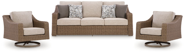 Beige lounge chair from Laguna Heights outdoor set