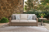 Full set displayed on outdoor deck