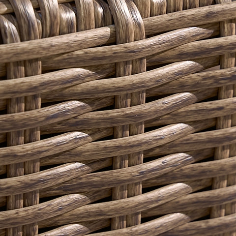 Close-up of chair finish and materials