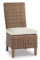 Side view of a swivel chair