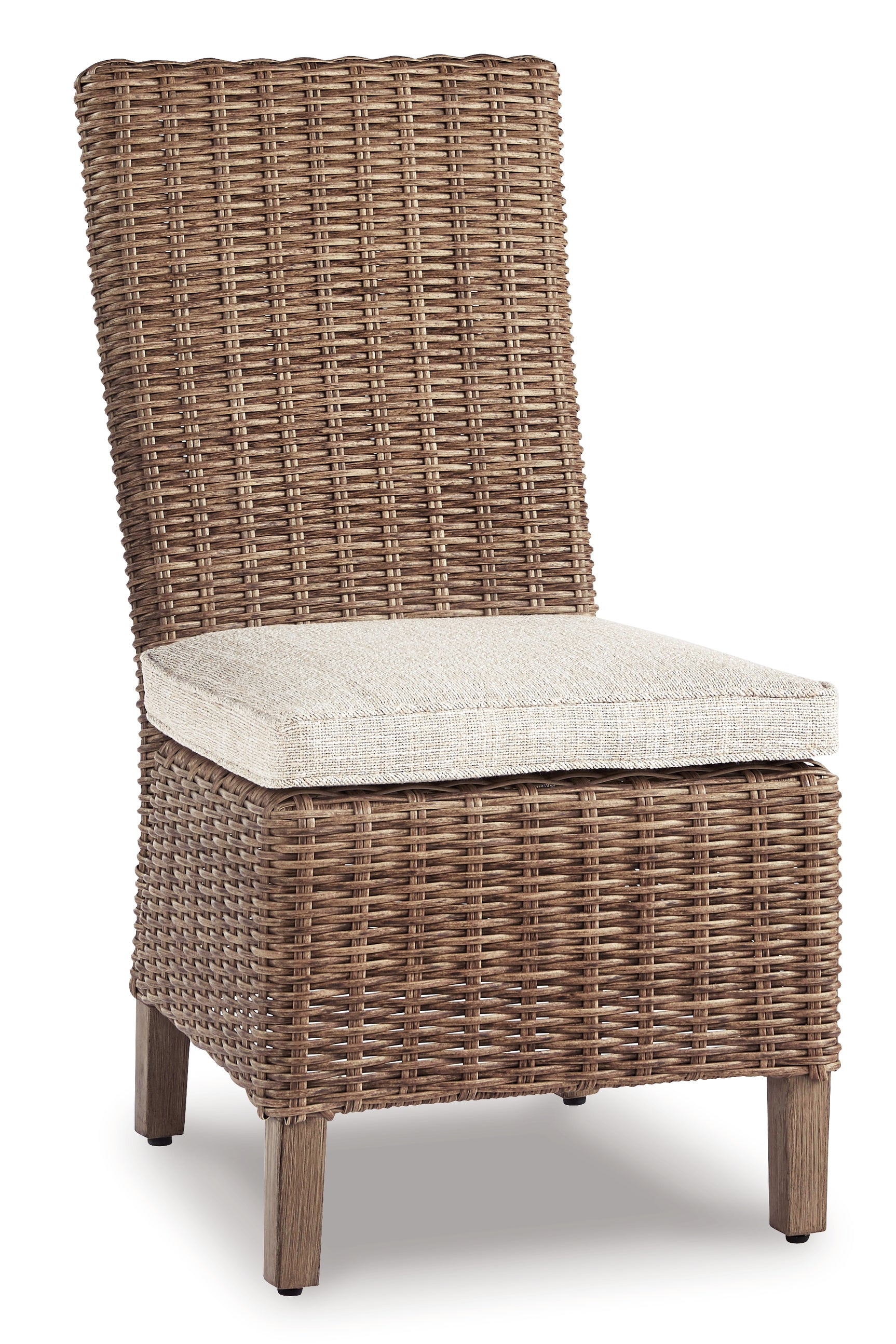 Side view of a swivel chair