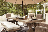 Beachcroft Dining Table with natural outdoor mood