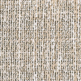 Close-up of beige Nuvella® fabric cushion swatch