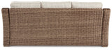 Sofa armrest detail