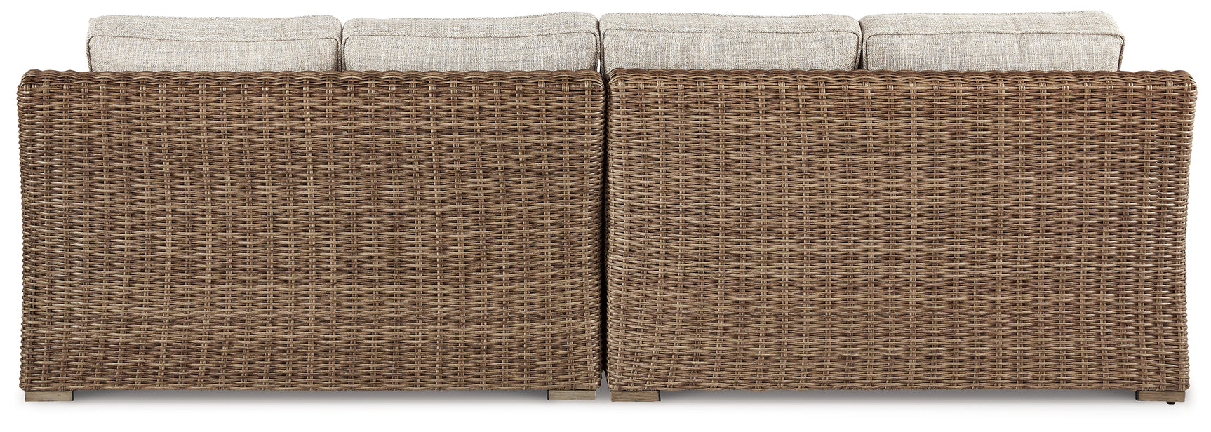 Removable cushion fabric swatch