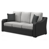Beachcroft outdoor sofa close-up front view