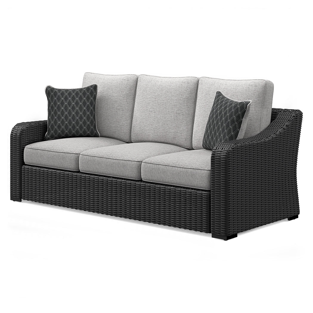 Beachcroft outdoor sofa close-up front view