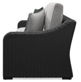 Beachcroft outdoor sofa side view