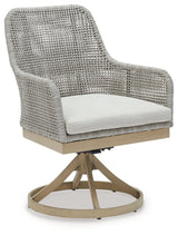 Chair detail highlighting cushion