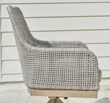 Seton Creek Outdoor Chair - wood-look base finish
