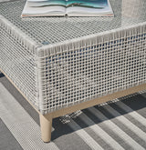 Seton Gray Creek Outdoor Sofa and Loveseat with Coffee Table