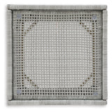 Top view of end table surface