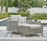 Seton Gray Creek outdoor lounge chair cushion texture