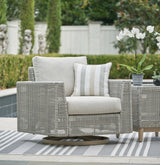 Seton Gray Creek outdoor lounge set in patio setting